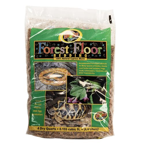 Zoo Med CM-4E Forest Floor 4.4 L, Zypressen Mulch Bodengrund für Terrarien von Zoo Med