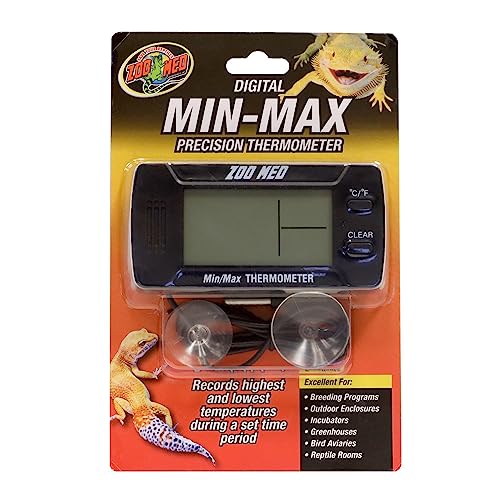 Zoo Med Digitales Min-Max-Thermometer von Zoo Med