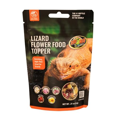 Zoo Med Flower Food Topper for Lizards 0.21 ounce von Zoo Med