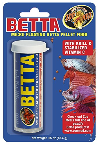 Zoo Med Labs Food Betta Micro Floating Betta Pellet Canister .65oz Formulated von Zoo Med