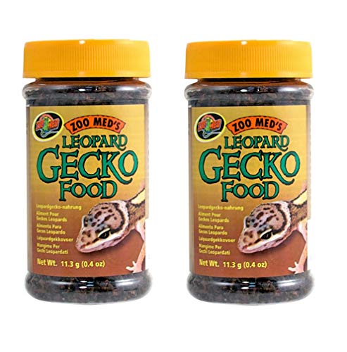 Zoo Med Leopard Gecko Natural Blend Healthy Nutritious Food .4 oz - 2 Pack von Zoo Med