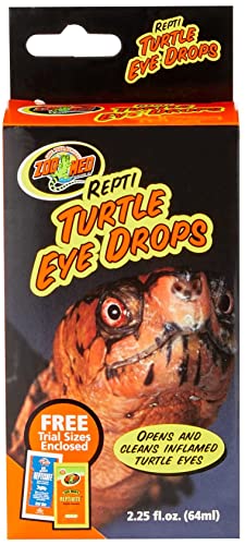 Zoo Med MD-30e Repti Turtle Eye Drops, 64 ml, Tropfen zur Behandlung von Augenentzündungen bei Schildkröten von Zoo Med