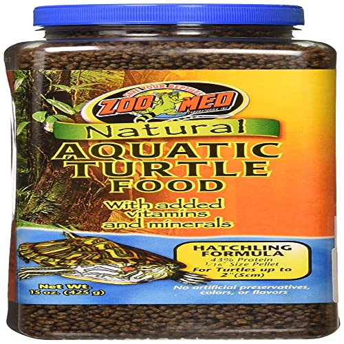 Zoo Med Natural Aquatic Turtle Food, 425g, Aufzuchfutter für Wasserschildkröten von Zoo Med