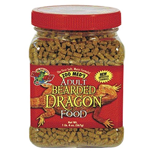 Zoo Med Natural Bearded Dragon Food Adult 567g, Futterpellets für Bartagamen von Zoo Med