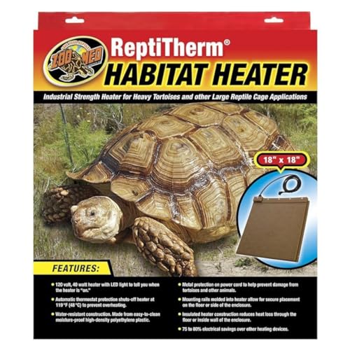 Zoo Med RH-20e Repti Habitat Heater, 38W, 46 x 46 cm, Heizelement für Terrarien von Zoo Med