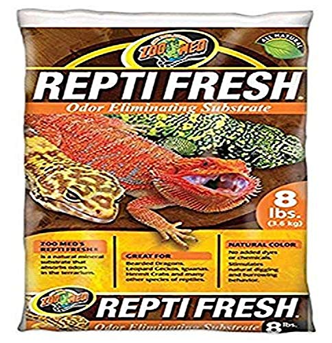 Zoo Med RO-8E ReptiFresh Substrat, 3.6 kg, für Terrarien - neutralisiert Gerüche! von Zoo Med