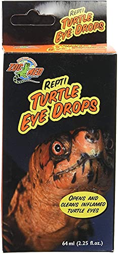 Zoo Med Repti Turtle Eye Drops 2.25 oz Cleans and Inflamed Turtle Eye - 3 Pack von Zoo Med