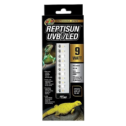 Zoo Med Unisex ReptiSun UVB/LED, 9 Watt, ohne, 9 W / 2 IN von Zoo Med