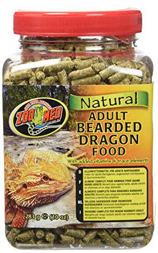 ZooMed Reptilienfutter Natural Bearded Dragon Food Adult 283g, 1er Pack (1 x 283 g) von Zoo Med