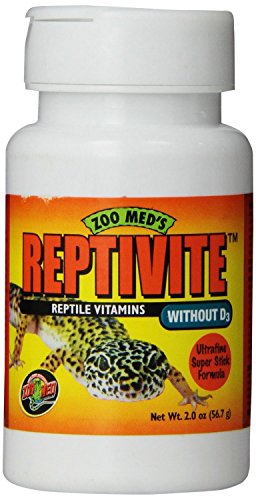 ZooMed Reptivite ohne Vitamin D3, 57g, Nahrungsergänzungsmittel Vitamine für Reptilien von Zoo Med