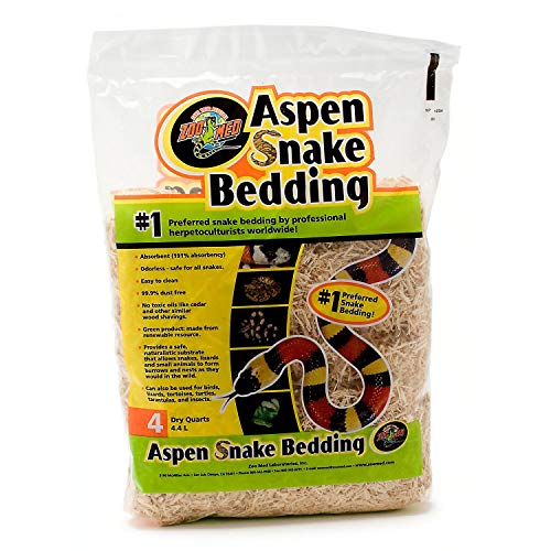 ZooMed SB-4 Aspen Snake Bedding, 4,4 Liter von Zoo Med