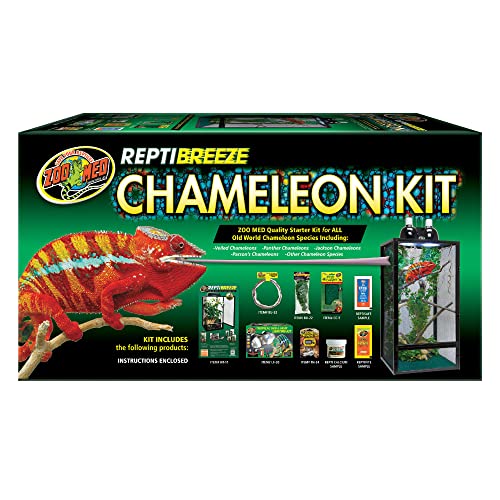 Zoomed NT-11CKE Reptibreeze Chameleon Kit - voll ausgestattetes Starter-Terrarium-Set von Zoo Med