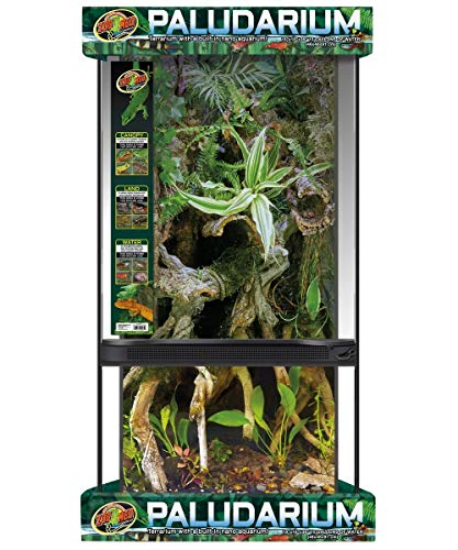 Zoomed Paludarium 46 x 46 x 91 cm, 40 l, für Reptilien/Amphibien von Zoo Med