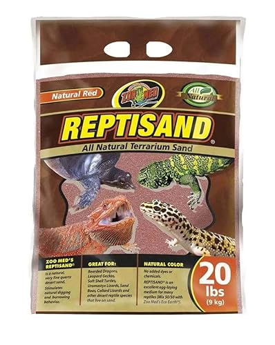 Zoomed SR-20 ReptiSand Natural Red, 9 kg, die perfekte Grundlage zur Gestaltung von Wüsten Terrarien von Zoo Med