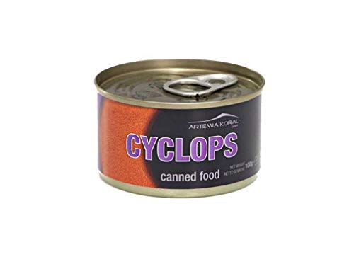 ZooMenu Artemia Konservierte Zyklope Zierfischfutter Canned Cyclops 100 g Dose 15120 24-TLG.Set von ZooMenu