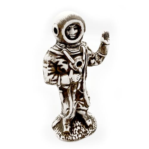 ZooPaul Keramik Deko Aquarium Terrarium Taucher Tiefsee Mensch Figur Astronaut von ZooPaul