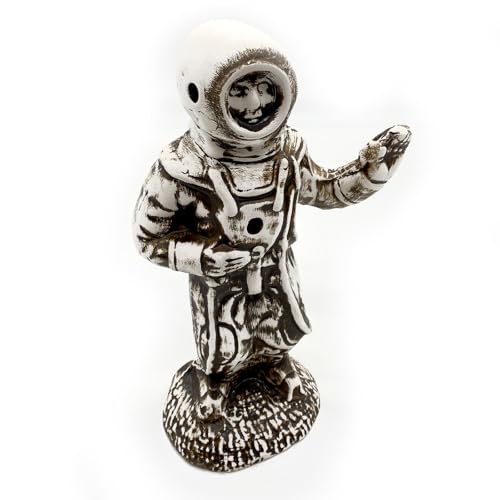 ZooPaul Keramik Deko Dekoration Aquarium Terrarium Taucher Astronaut Figur von ZooPaul