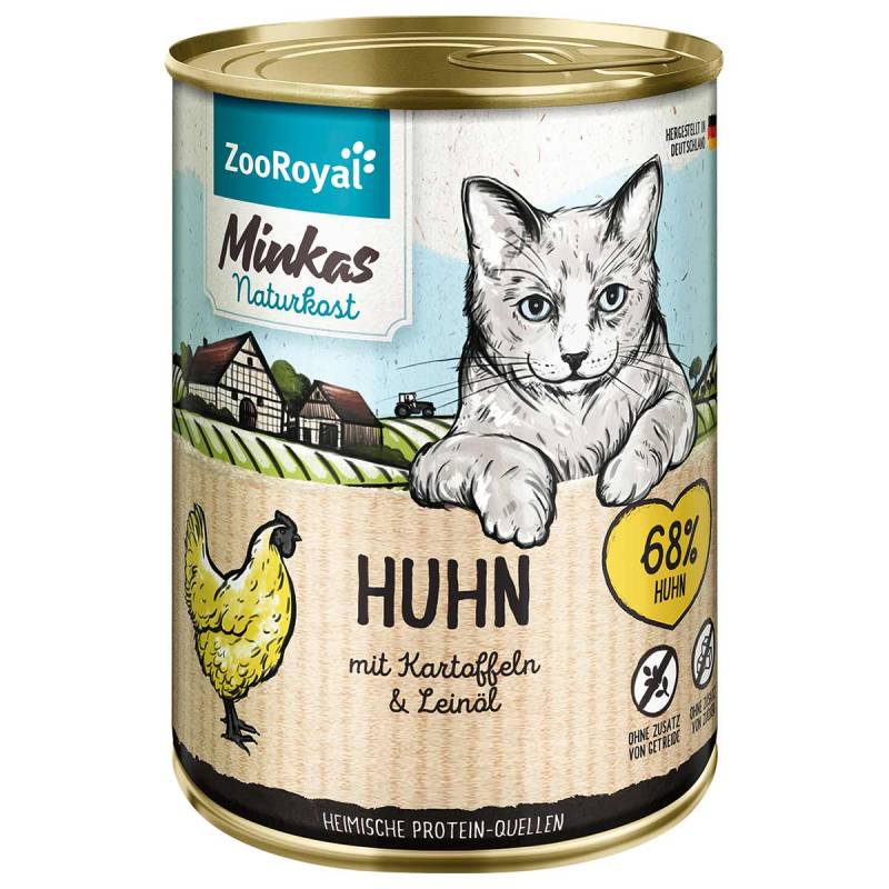 ZooRoyal Minkas Huhn mit Kartoffeln 400g von ZooRoyal Minkas Naturkost