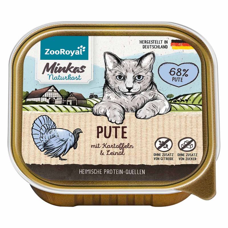 ZooRoyal Minkas Naturkost Pute mit Kartoffeln 100g von ZooRoyal Minkas Naturkost