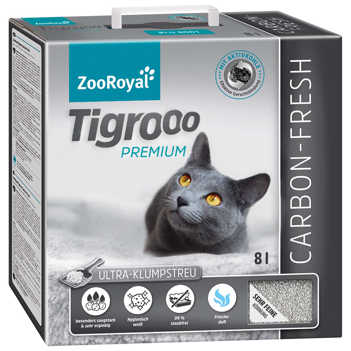 ZooRoyal Tigrooo Carbon-Fresh 3x8L von ZooRoyal Tigrooo