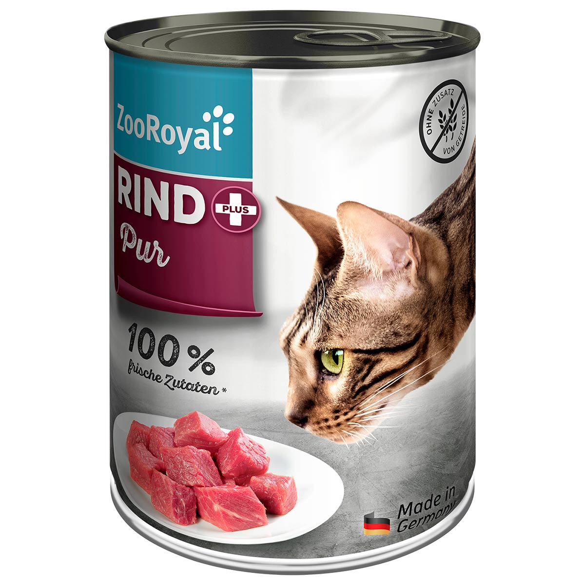 ZooRoyal Katze Rind + pur 12x400g von ZooRoyal