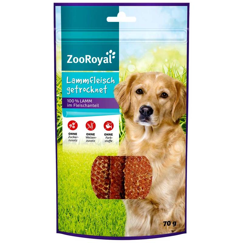 ZooRoyal Lammfleisch getrocknet 3x70g von ZooRoyal