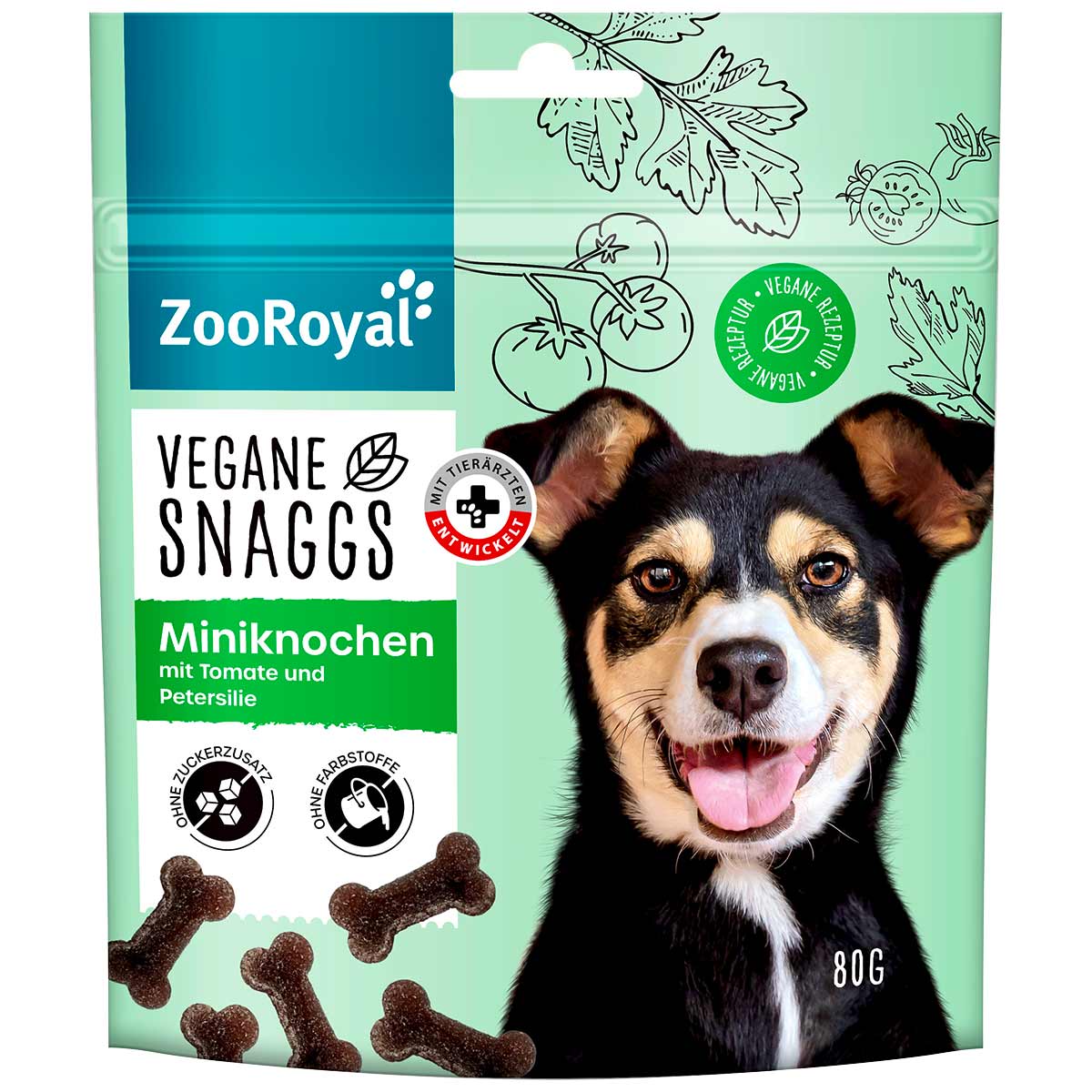 ZooRoyal Miniknochen vegan 3x80g von ZooRoyal