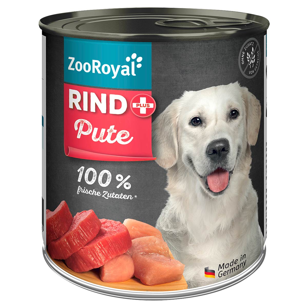 ZooRoyal Rind + Pute 6x800g von ZooRoyal