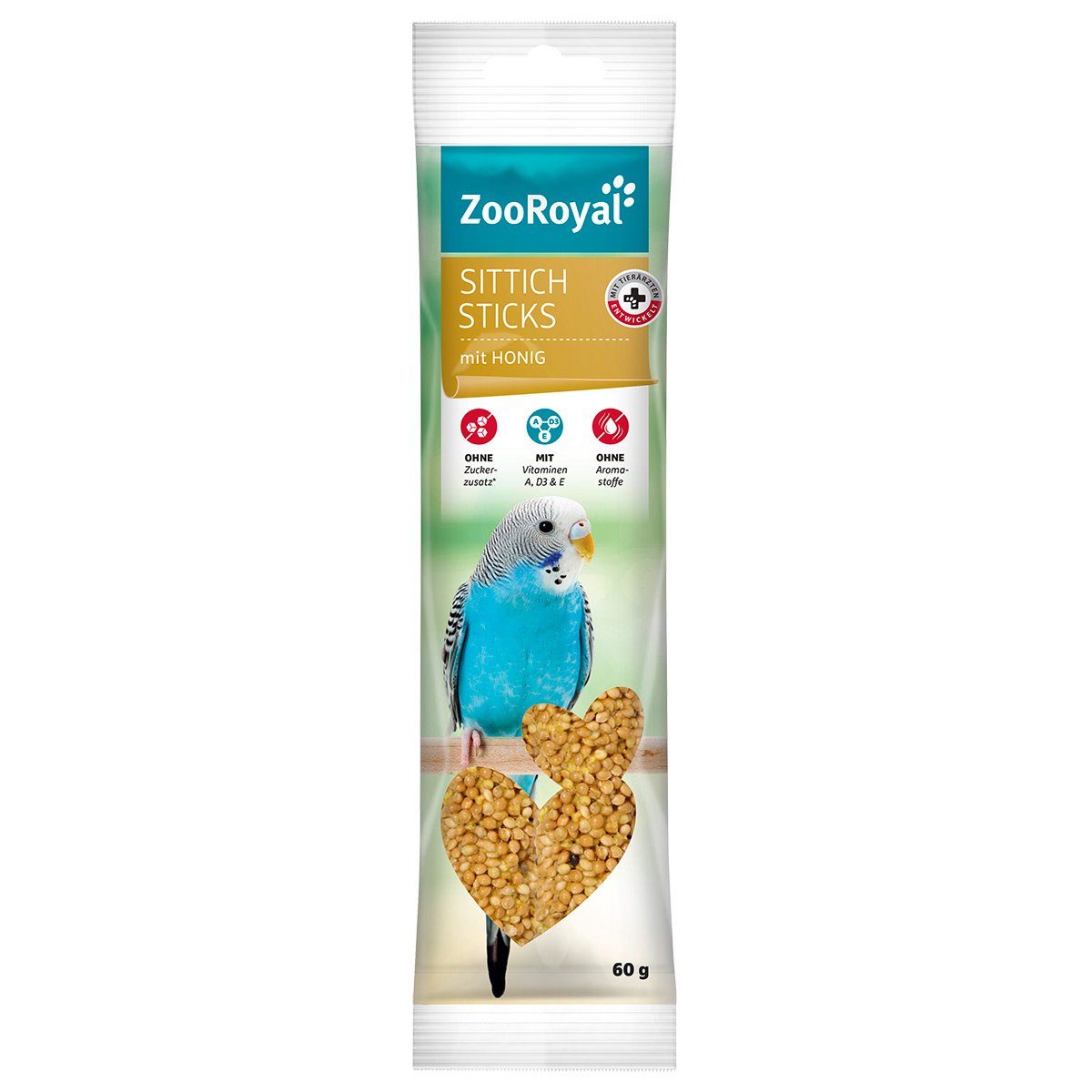 ZooRoyal Sittichsticks mit Honig 7x60g von ZooRoyal