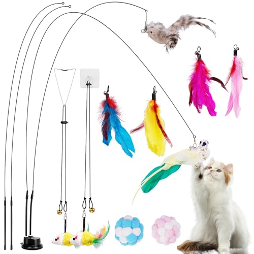 ZooZoo Cat Feather Toy Set von ZooZoo