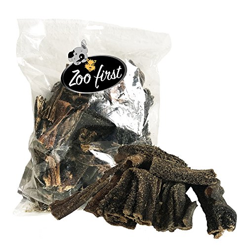 Zoofirst 1 kg getrockneter Pansen Marke Zoofirst Rinderpansen Belohnung Kausnack 5-10 cm Stücke von Zoofirst