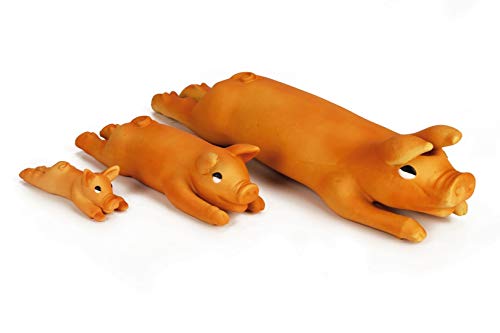 Zoolox Hundespielzeug Latex-Schwein 13 cm von Beeztees