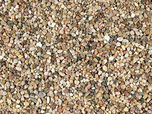 Zoomeister - 25kg Aquarienkies 2-4 mm - naturfarben - Bodengrund - Aquarium-Kies von Zoomeister