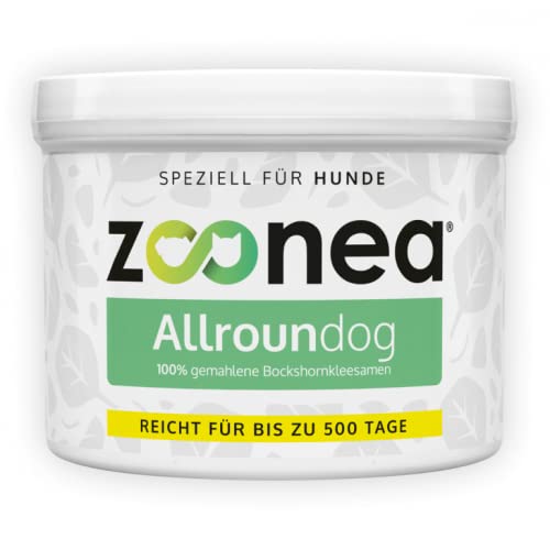 Zoonea® Allroundog für Hunde - 250 Gramm - 100% Bockshornkleesamen - Schonen verarbeitet von Zoonea