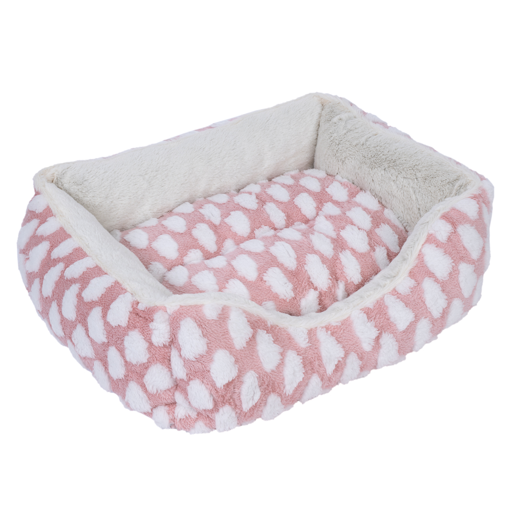 zooplus Basics Kuschelbett Fluffy - rosa von Zooplus Basics