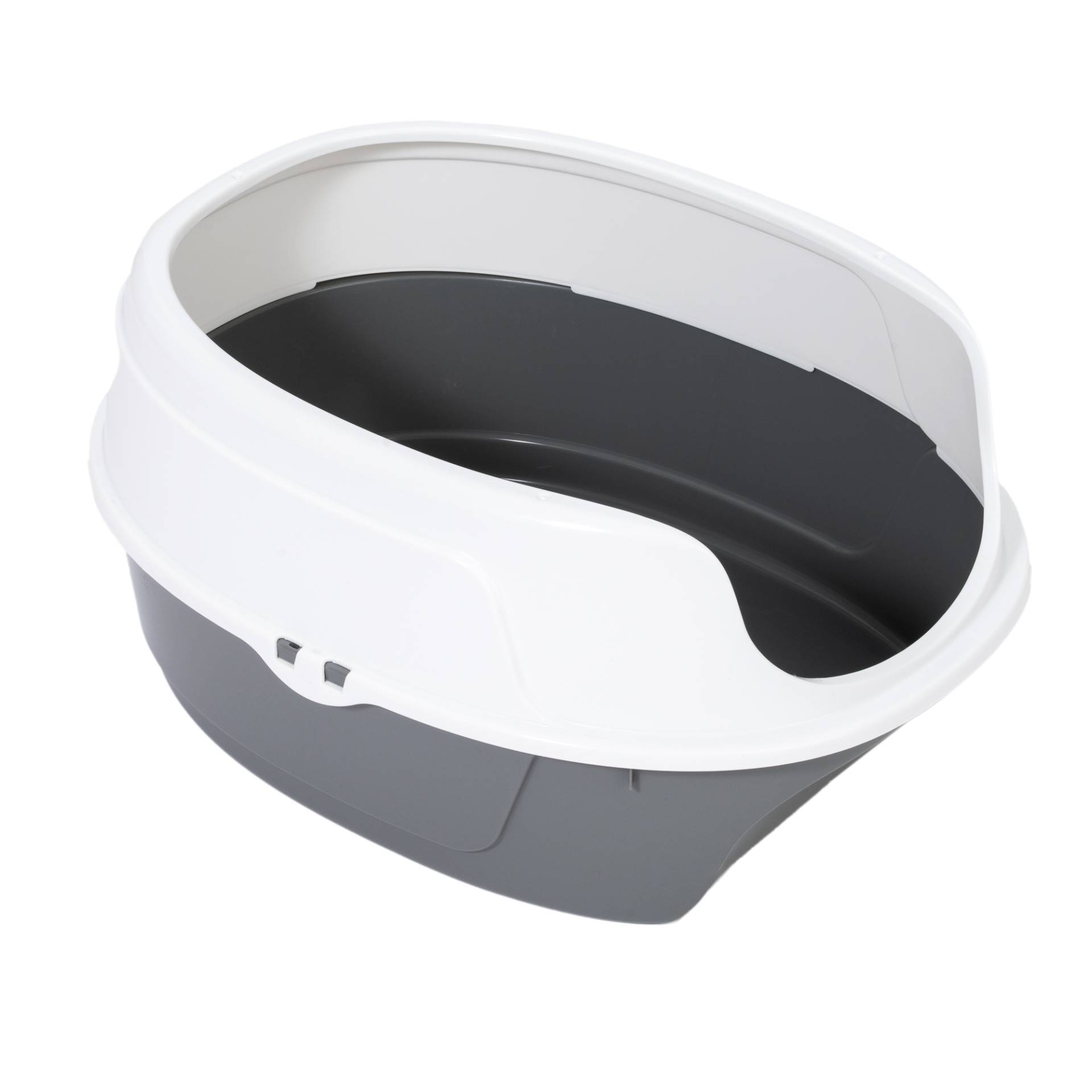 zooplus Basics Schalentoilette für Katzen - grau / weiß zooplus Basics Schalentoilette für Katzen - grau / weiß von Zooplus Basics
