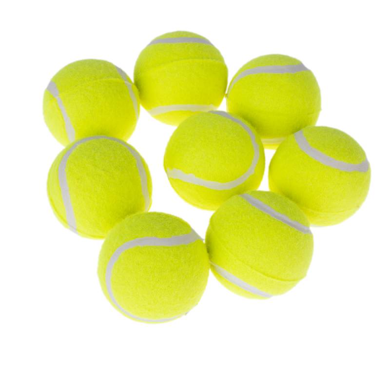 zooplus Basics Tennisball-Set - 8 Stück: Ø 6,3 cm von Zooplus Basics