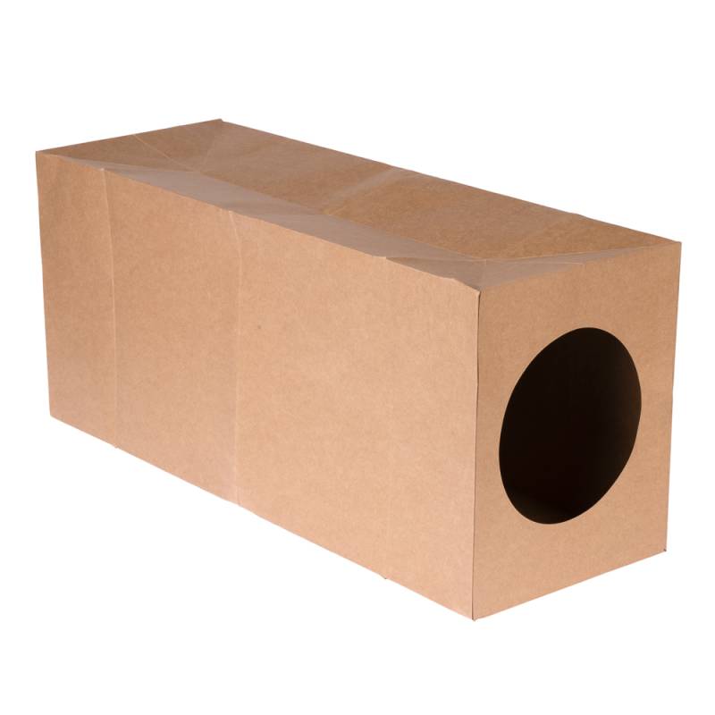 zooplus basics Papiertunnel für Katzen - B 27 x H 22 x L 65 cm von Zooplus Basics