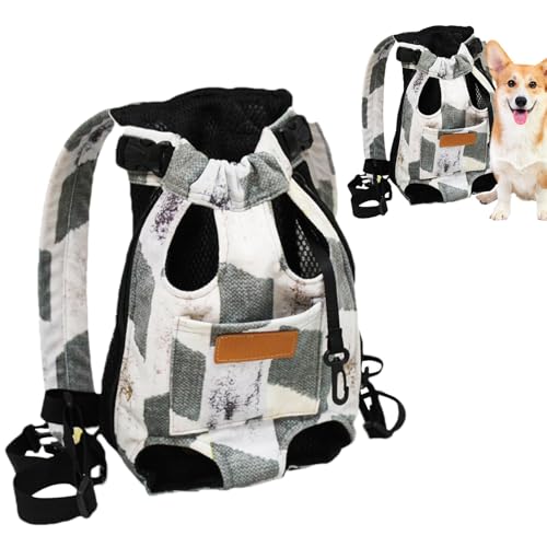 Tragbare Haustier-Tragetasche, Reise-Haustier-Tragetasche, breiter gepolsterter Schultergurt, Haustier-Reisetasche, Hundetragetasche, 28 x 5 x 2 cm, reisefreundliche Haustier-Tragetasche für Hunde und von Zqkimzi