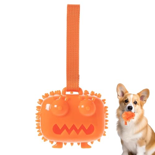 Zqkimzi Aggressives Kauspielzeug für Hunde – Beißspielzeug für Hunde – Haustierspielzeug, weiches Quietscher, Welpen-Zahnen mit großen Augen, Indoor-Katzenspielzeug, interaktives Hundespielzeug, von Zqkimzi