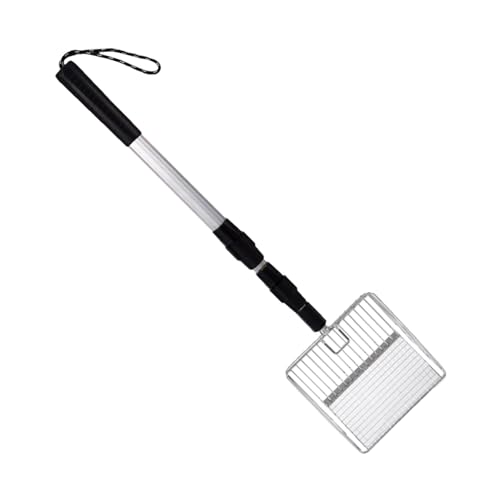 Zqkimzi Cat Litter Scooper, Litter Sifting Shovel, Goat Stall Cleaning, Stable Cleaning Tools, Chicken Rake Tool, Coop Litter Sifter, Chicken Coop Cleaner for Chicken Coop von Zqkimzi