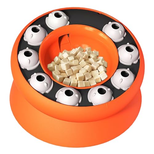 Zqkimzi Futternapf Zur Verlangsamung Der Futteraufnahme, Drehbarer Puzzle Futter Napf, Spielzeug Gegen Schlingen Für Zuhause Unterwegs Trockenfutter Langeweile Zqkimzi Futternapf Zur Verlangsamung Der Futteraufnahme, Drehbarer Puzzle Futter Napf, Spielzeug Gegen Schlingen Für Zuhause Unterwegs Trockenfutter Langeweile von Zqkimzi