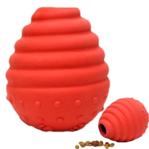 Zqkimzi Hund Leckerli Ball, Interaktiver Leckerliball, Hund Leckerli Ball, Hund Puzzle Leckerli Ball, Leckerli Spender Ball, Leckerli Spender Ball, Leckerli Ball Spielzeug von Zqkimzi