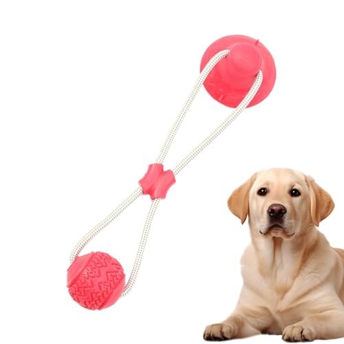 Zqkimzi Hunde-Kauspielzeug, aggressives Kauspielzeug, Welpen-Beißspielzeug, Hundezahnreinigungsspielzeug, flexibles Hundespielzeug, Kauspielzeug, interaktives Hundespielzeug, 42 x 9,5 cm für Welpen von Zqkimzi