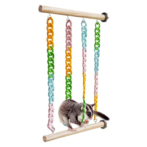 Zuasdvnk Hamsterkäfig-Kletterspielzeug | Haustier-Kauspielplatz | kaufester Zuckergleiter Käfig Spielzeug für Kleintiere zum Klettern Übung Langeweile Zuasdvnk Hamsterkäfig-Kletterspielzeug | Haustier-Kauspielplatz | kaufester Zuckergleiter Käfig Spielzeug für Kleintiere zum Klettern Übung Langeweile von Zuasdvnk