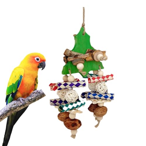 Zuasdvnk Papageienspielzeug, Papageien-Kauspielzeug | Vogelkauendes Zerkleinerungsspielzeug | Papageien-Kauspielzeug, Vogelpapageien-Zerreißspielzeug, Papageienkäfig-Spielzeug, Sittich-Spielzeug für von Zuasdvnk
