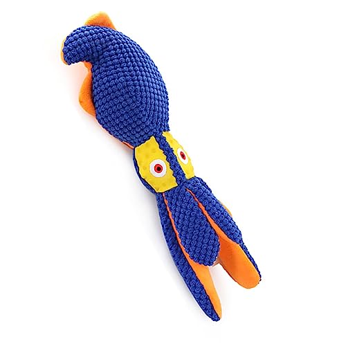 Zuasdvnk Puppy Octopus Plushie - Pet Supplies Plüschspielzeug für Katze und Hund - Weiches Quietschendes Hundespielzeug Hundebegleiter Welpenzubehör, Haustiertraining und Unterhaltung für Welpen von Zuasdvnk