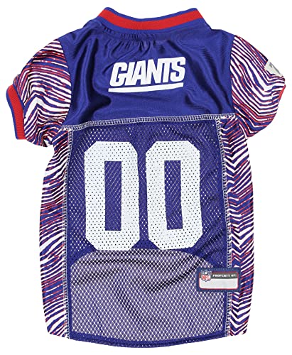 Zubaz NFL Team Pet Jersey für Hunde, New York Giants, XXL von Zubaz