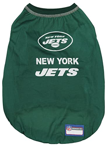 Zubaz NFL Team Pet T-Shirt für Hunde, New York Jets, XS von Zubaz