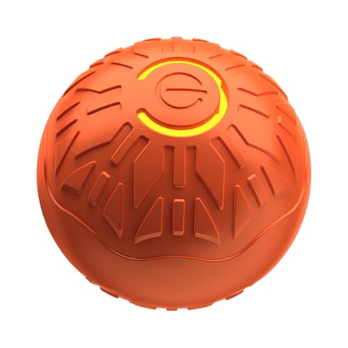 Zubehors Haustierball für Hunde, interaktiver Hundespielzeugball - Elektrischer aktiver Rollball für Hunde,Kauspielzeug, aktiver rollender Ball, wiederaufladbares, fröhliches Kauspielzeug mit von Zubehors